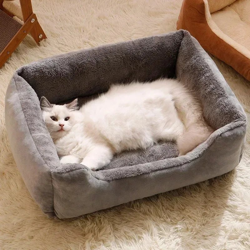 Andra Luxe™ | SnuggleCloud™ Deep Sleep Cat Bed - Premium Winter Warming Nest