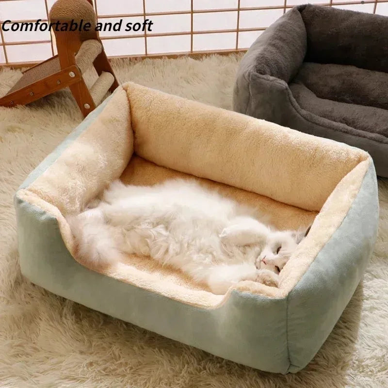 Andra Luxe™ | SnuggleCloud™ Deep Sleep Cat Bed - Premium Winter Warming Nest